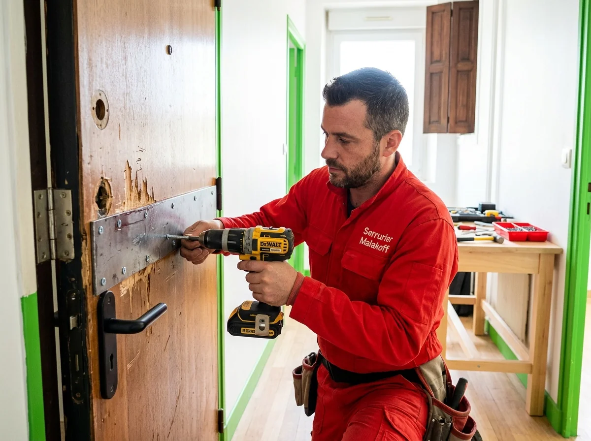 Barre sur pivot à Malakoff